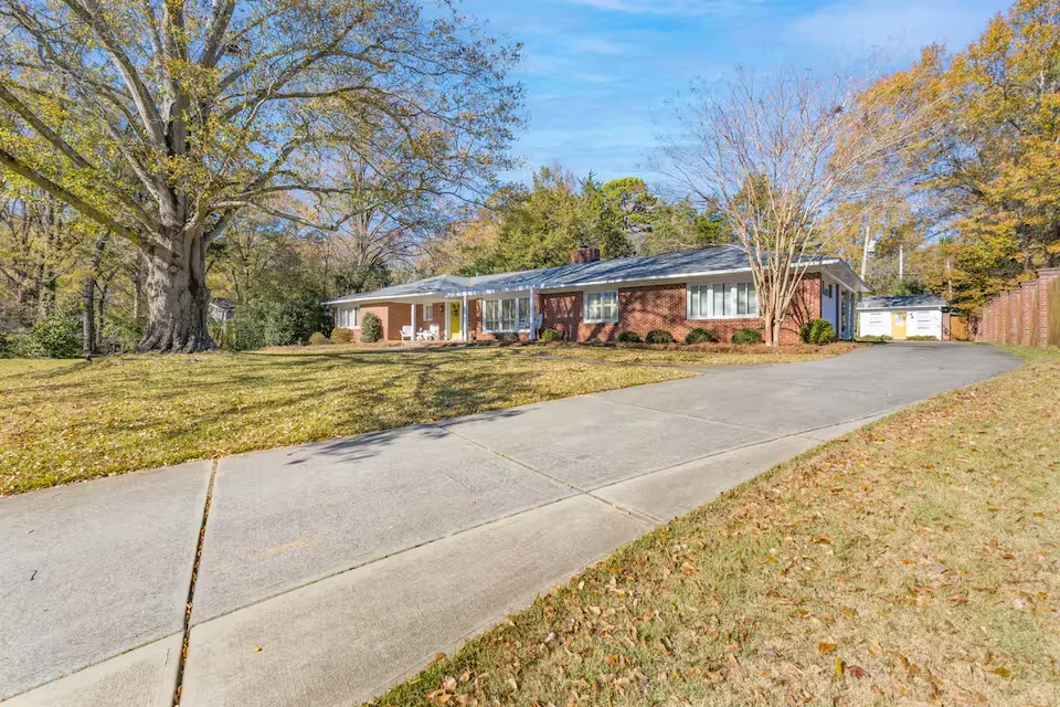 Large house in a quiet neighborhood